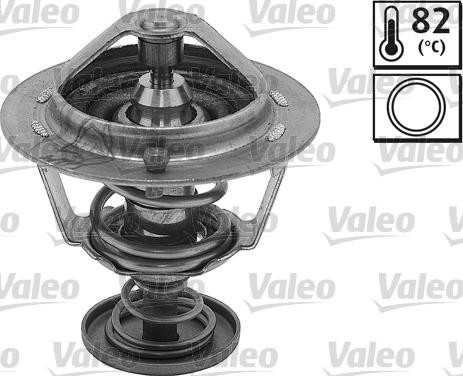 Valeo 820512 - Термостат охлаждающей жидкости / корпус autosila-amz.com