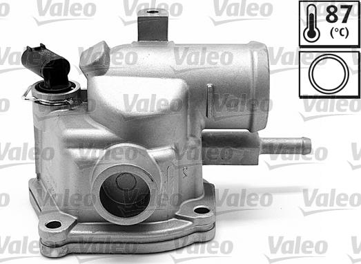 Valeo 820589 - Термостат охлаждающей жидкости / корпус autosila-amz.com