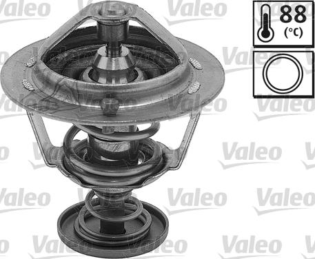Valeo 820533 - Термостат охлаждающей жидкости / корпус autosila-amz.com