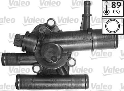 Valeo 820527 - Термостат охлаждающей жидкости / корпус autosila-amz.com