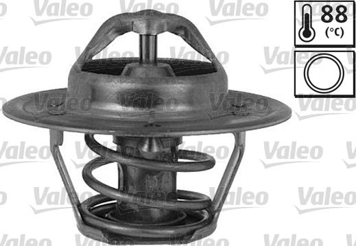 Valeo 820049 - Термостат охлаждающей жидкости / корпус autosila-amz.com