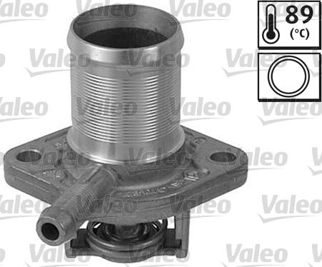 Valeo 820048 - Термостат охлаждающей жидкости / корпус autosila-amz.com