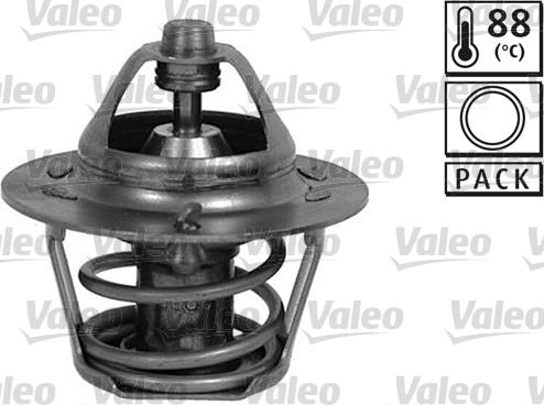 Valeo 820042 - Термостат охлаждающей жидкости / корпус autosila-amz.com