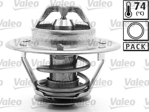 Valeo 820023 - Термостат охлаждающей жидкости / корпус autosila-amz.com