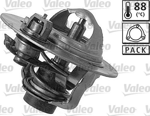 Valeo 820072 - Термостат охлаждающей жидкости / корпус autosila-amz.com