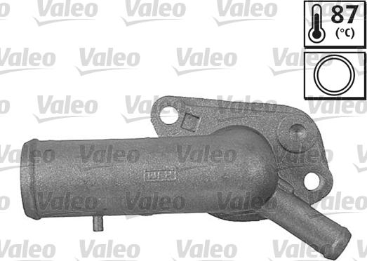 Valeo 820150 - Термостат охлаждающей жидкости / корпус autosila-amz.com