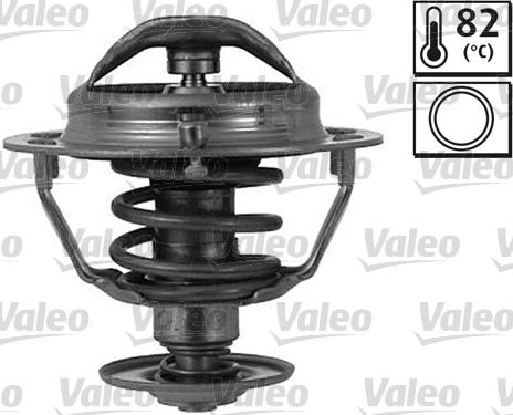 Valeo 820173 - Термостат охлаждающей жидкости / корпус autosila-amz.com