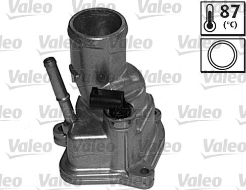 Valeo 820840 - Термостат охлаждающей жидкости / корпус autosila-amz.com