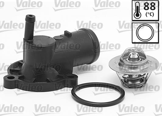 Valeo 820795 - Термостат охлаждающей жидкости / корпус autosila-amz.com