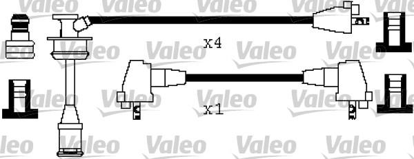 Valeo 346444 - Комплект проводов зажигания autosila-amz.com
