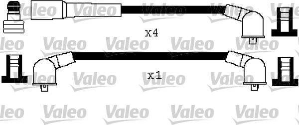Valeo 346441 - Комплект проводов зажигания autosila-amz.com
