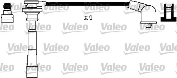 Valeo 346451 - Комплект проводов зажигания autosila-amz.com