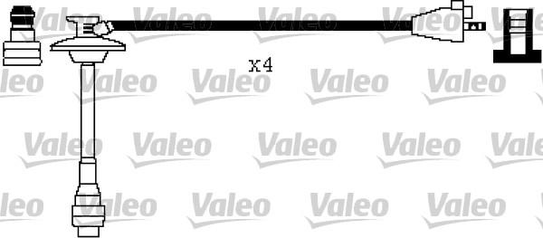 Valeo 346452 - Комплект проводов зажигания autosila-amz.com
