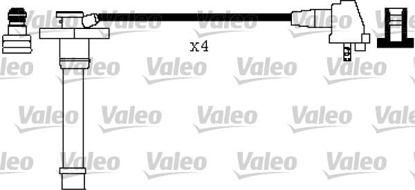 Valeo 346418 - Комплект проводов зажигания autosila-amz.com