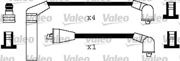 Valeo 346480 - Комплект проводов зажигания autosila-amz.com