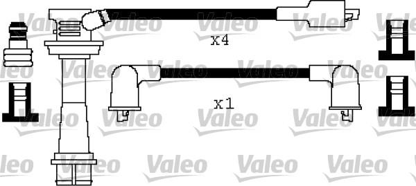 Valeo 346432 - Комплект проводов зажигания autosila-amz.com