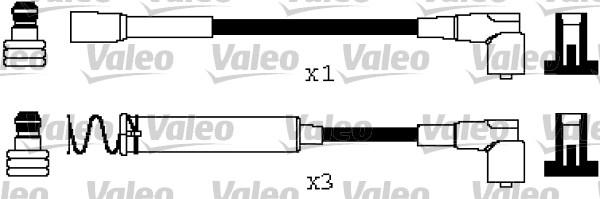 Valeo 346590 - Комплект проводов зажигания autosila-amz.com