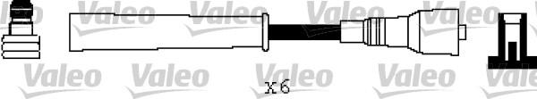Valeo 346540 - Комплект проводов зажигания autosila-amz.com