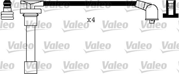 Valeo 346551 - Комплект проводов зажигания autosila-amz.com