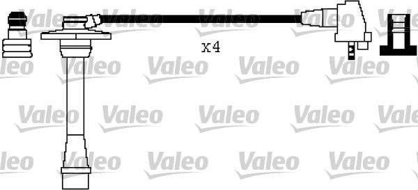 Valeo 346558 - Комплект проводов зажигания autosila-amz.com