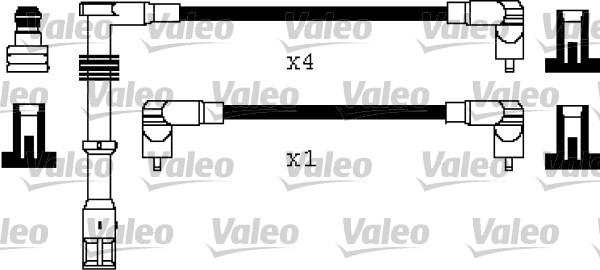 Valeo 346565 - Комплект проводов зажигания autosila-amz.com
