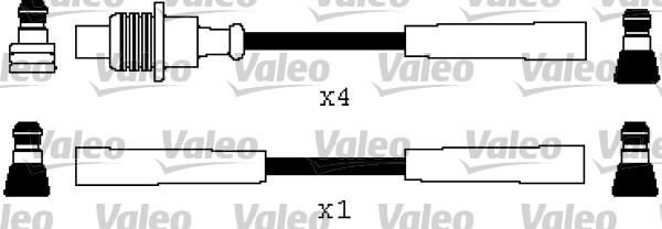 Valeo 346561 - Комплект проводов зажигания autosila-amz.com