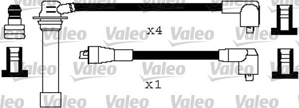 Valeo 346585 - Комплект проводов зажигания autosila-amz.com