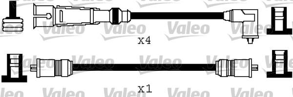 Valeo 346581 - Комплект проводов зажигания autosila-amz.com