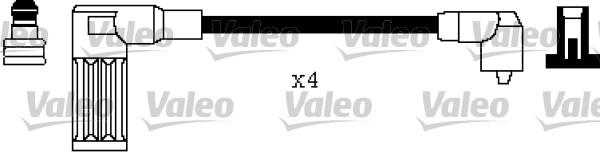 Valeo 346530 - Комплект проводов зажигания autosila-amz.com