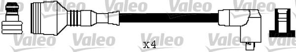 Valeo 346522 - Комплект проводов зажигания autosila-amz.com