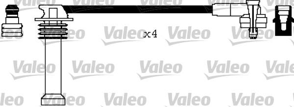 Valeo 346615 - Комплект проводов зажигания autosila-amz.com