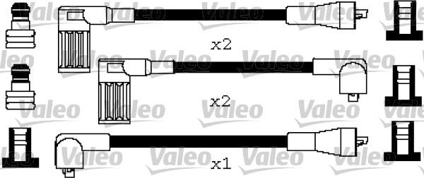 Valeo 346616 - Комплект проводов зажигания autosila-amz.com