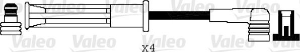 Valeo 346094 - Комплект проводов зажигания autosila-amz.com