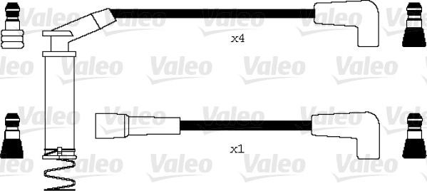Valeo 346096 - Комплект проводов зажигания autosila-amz.com