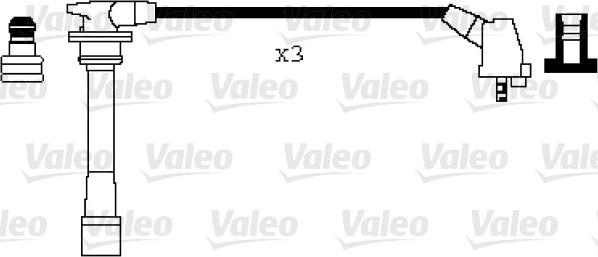 Valeo 346002 - Комплект проводов зажигания autosila-amz.com