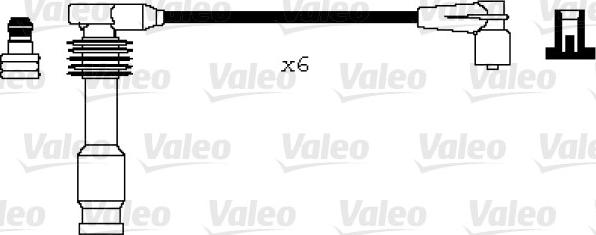Valeo 346089 - Комплект проводов зажигания autosila-amz.com