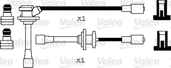Valeo 346083 - Комплект проводов зажигания autosila-amz.com