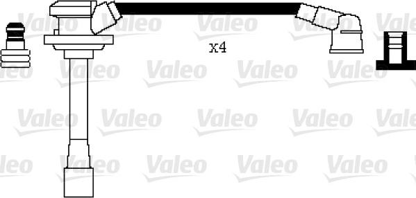Valeo 346025 - Комплект проводов зажигания autosila-amz.com