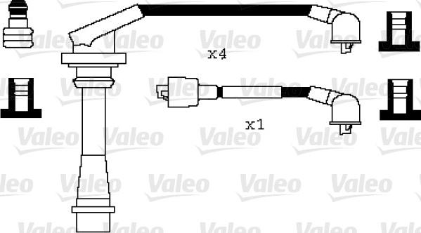 Valeo 346078 - Комплект проводов зажигания autosila-amz.com