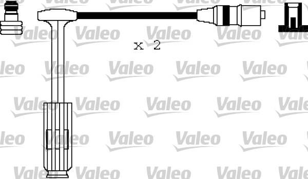 Valeo 346145 - Комплект проводов зажигания autosila-amz.com
