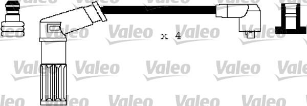 Valeo 346148 - Комплект проводов зажигания autosila-amz.com