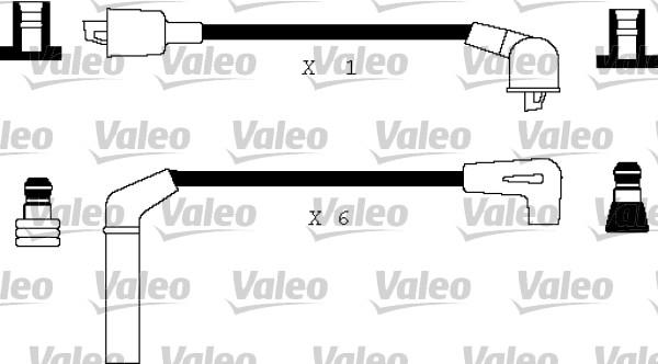 Valeo 346169 - Комплект проводов зажигания autosila-amz.com