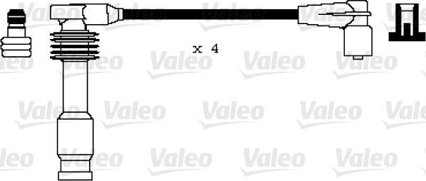 Valeo 346103 - Комплект проводов зажигания autosila-amz.com