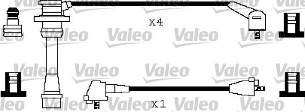 Valeo 346189 - Комплект проводов зажигания autosila-amz.com