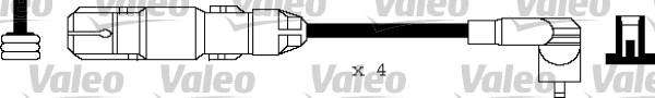 Valeo 346125 - Комплект проводов зажигания autosila-amz.com