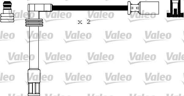 Valeo 346126 - Комплект проводов зажигания autosila-amz.com