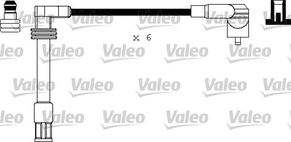 Valeo 346178 - Комплект проводов зажигания autosila-amz.com