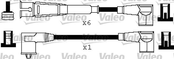 Valeo 346359 - Комплект проводов зажигания autosila-amz.com