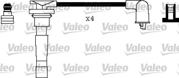 Valeo 346351 - Комплект проводов зажигания autosila-amz.com