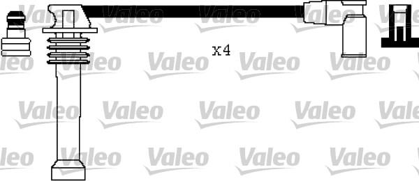 Valeo 346366 - Комплект проводов зажигания autosila-amz.com